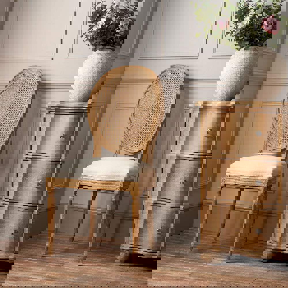 Sienna Rattan Back Chair